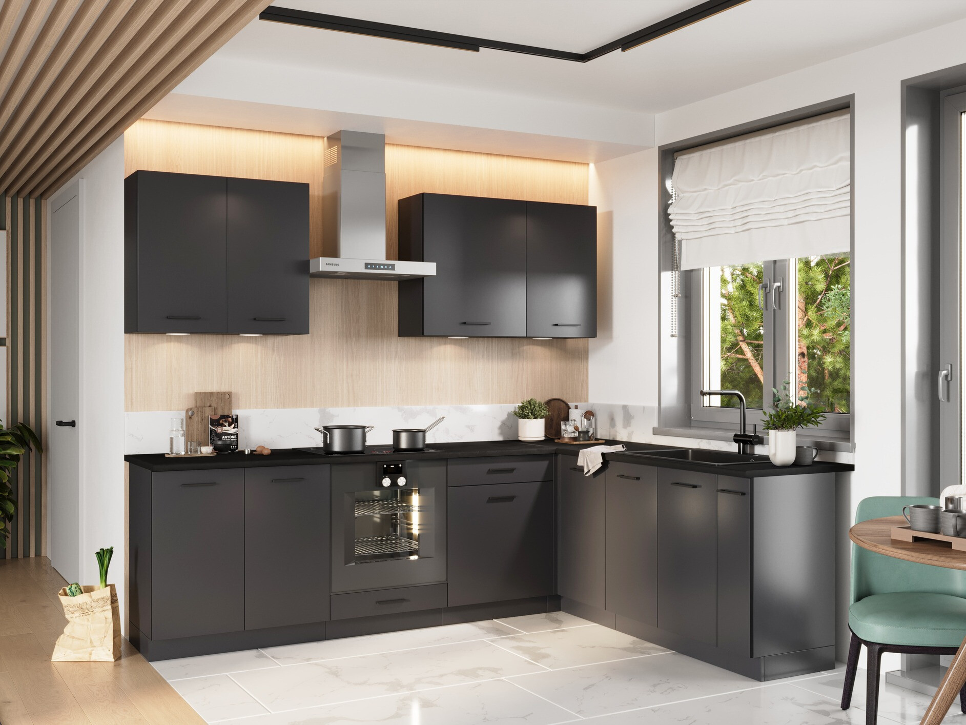 Modulinė pakabinama spintelė Ana Grey 119