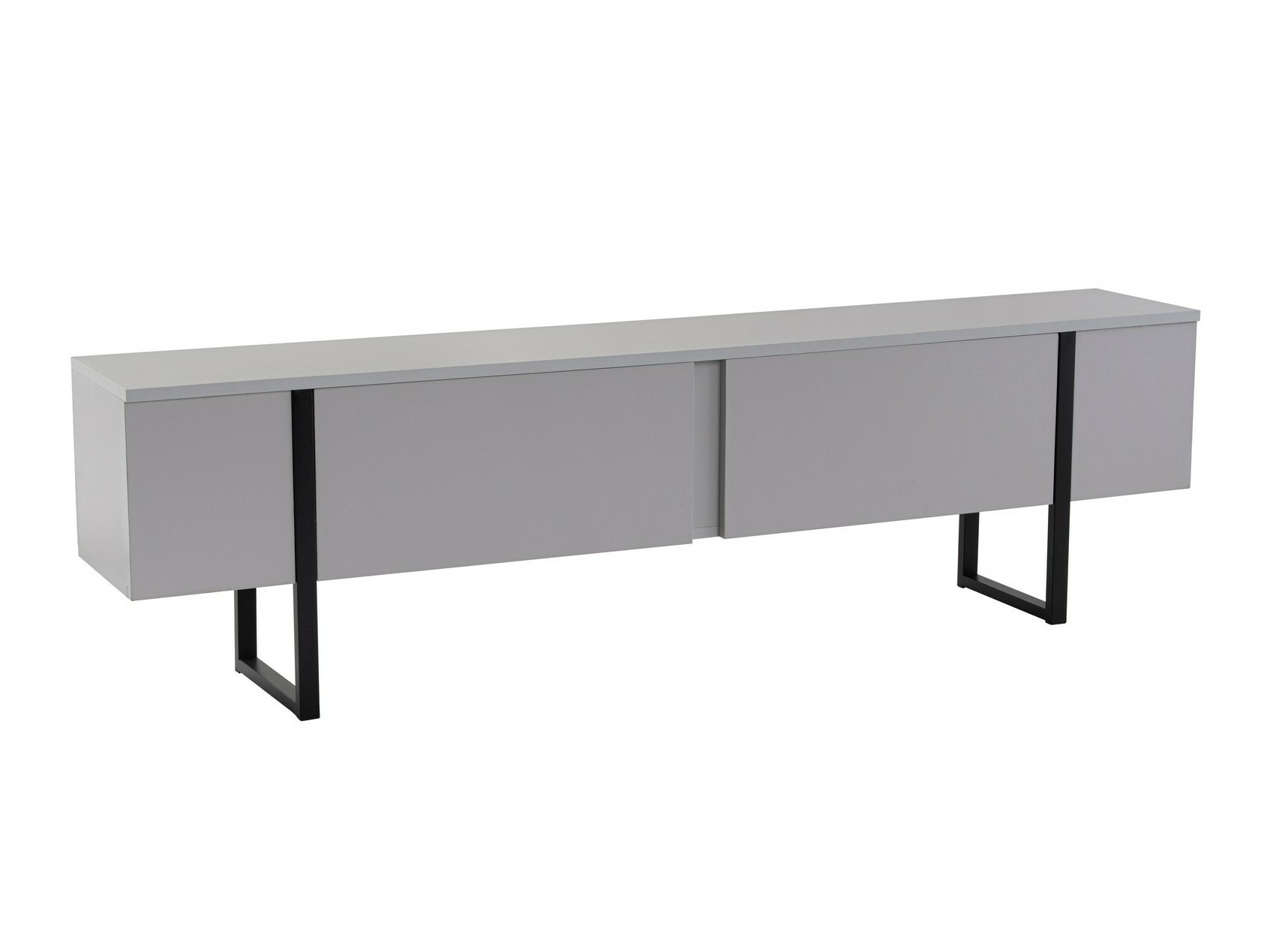 TV staliukas Novato 105 (Pilka + Juoda)