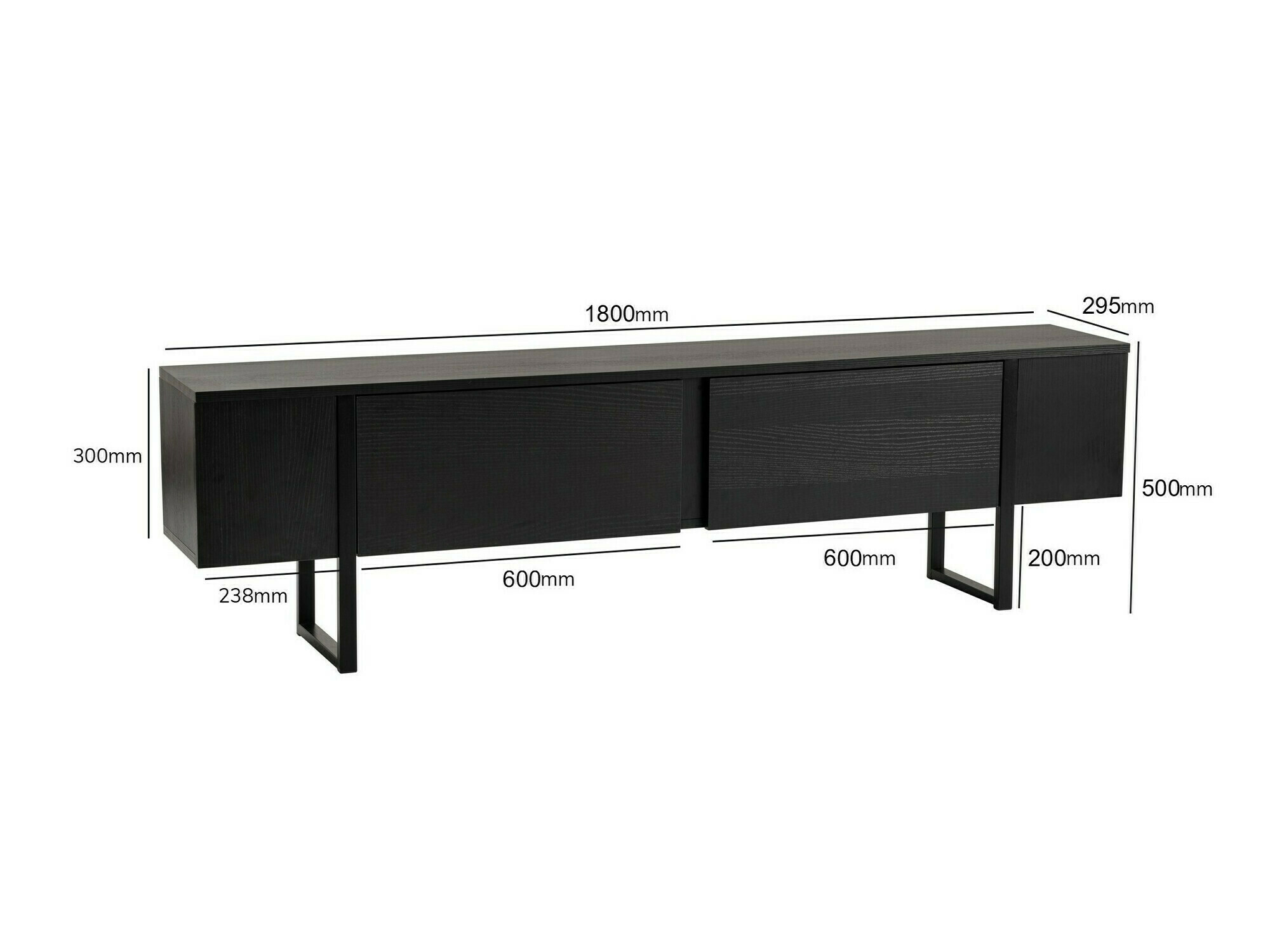 TV staliukas Novato 105 (Šviesi Travertine + Auksinė)