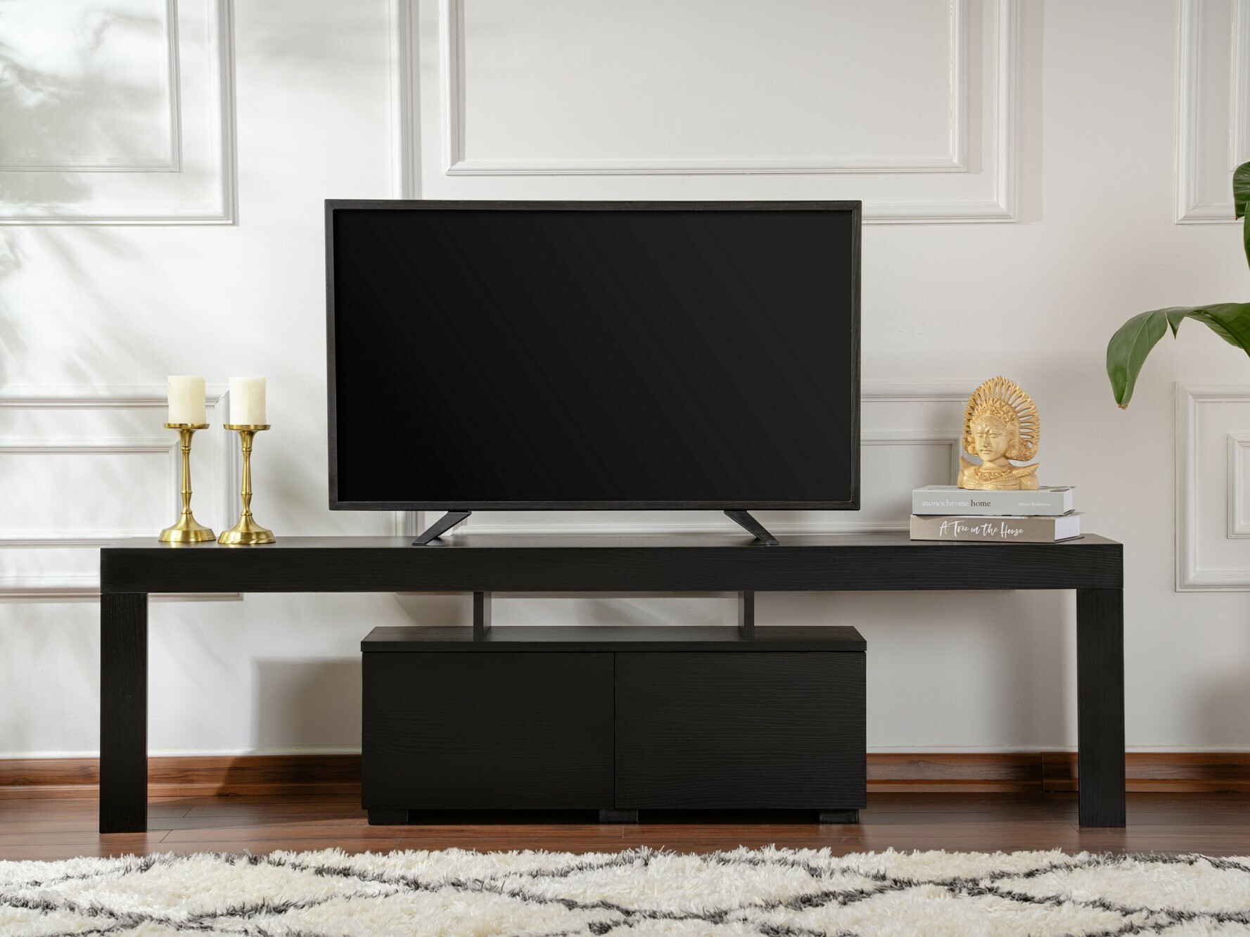 TV staliukas Novato 108 (Juoda)