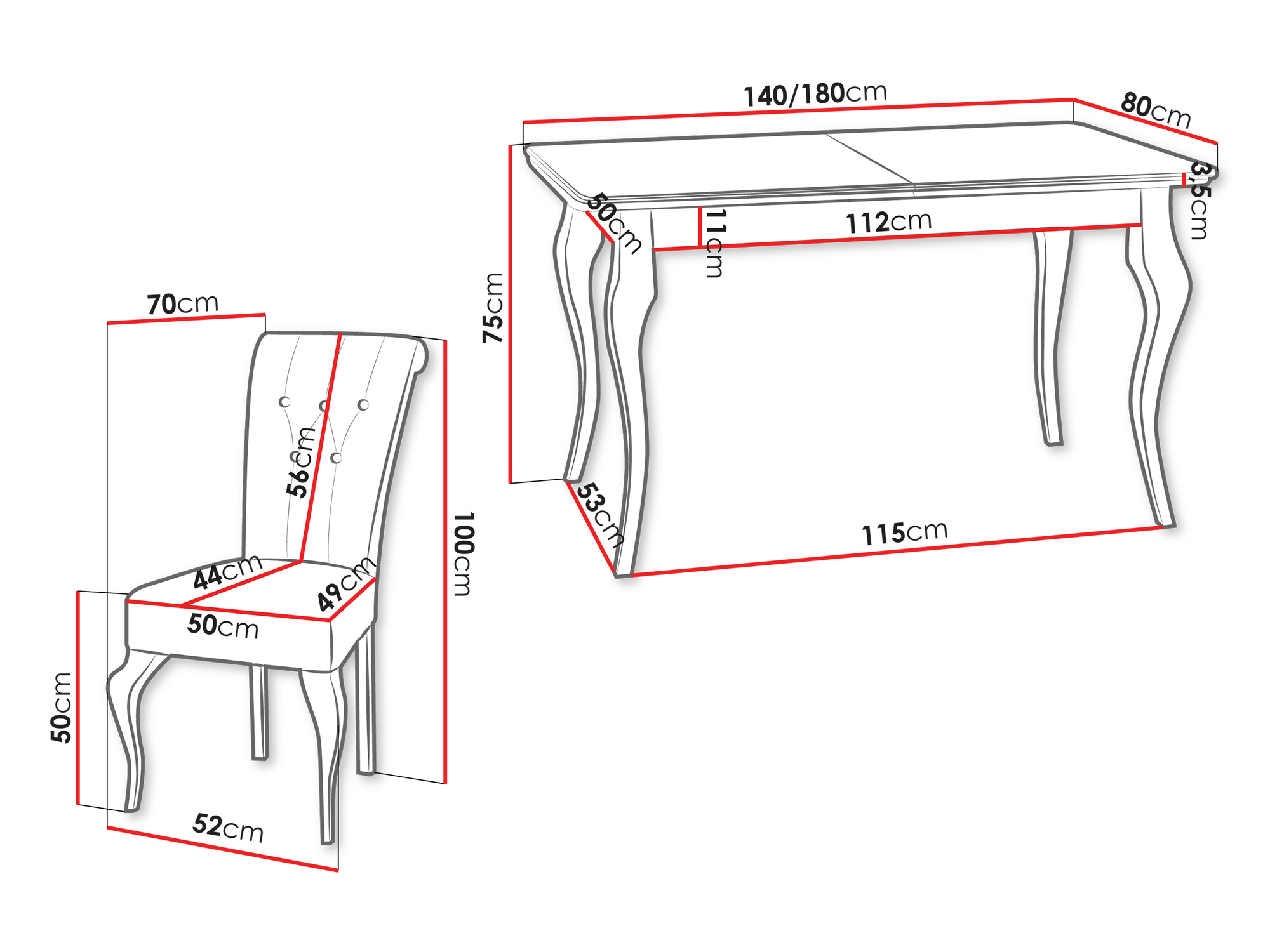 Valgomojo komplektas Comfivo 405 (Magic Velvet 2258)