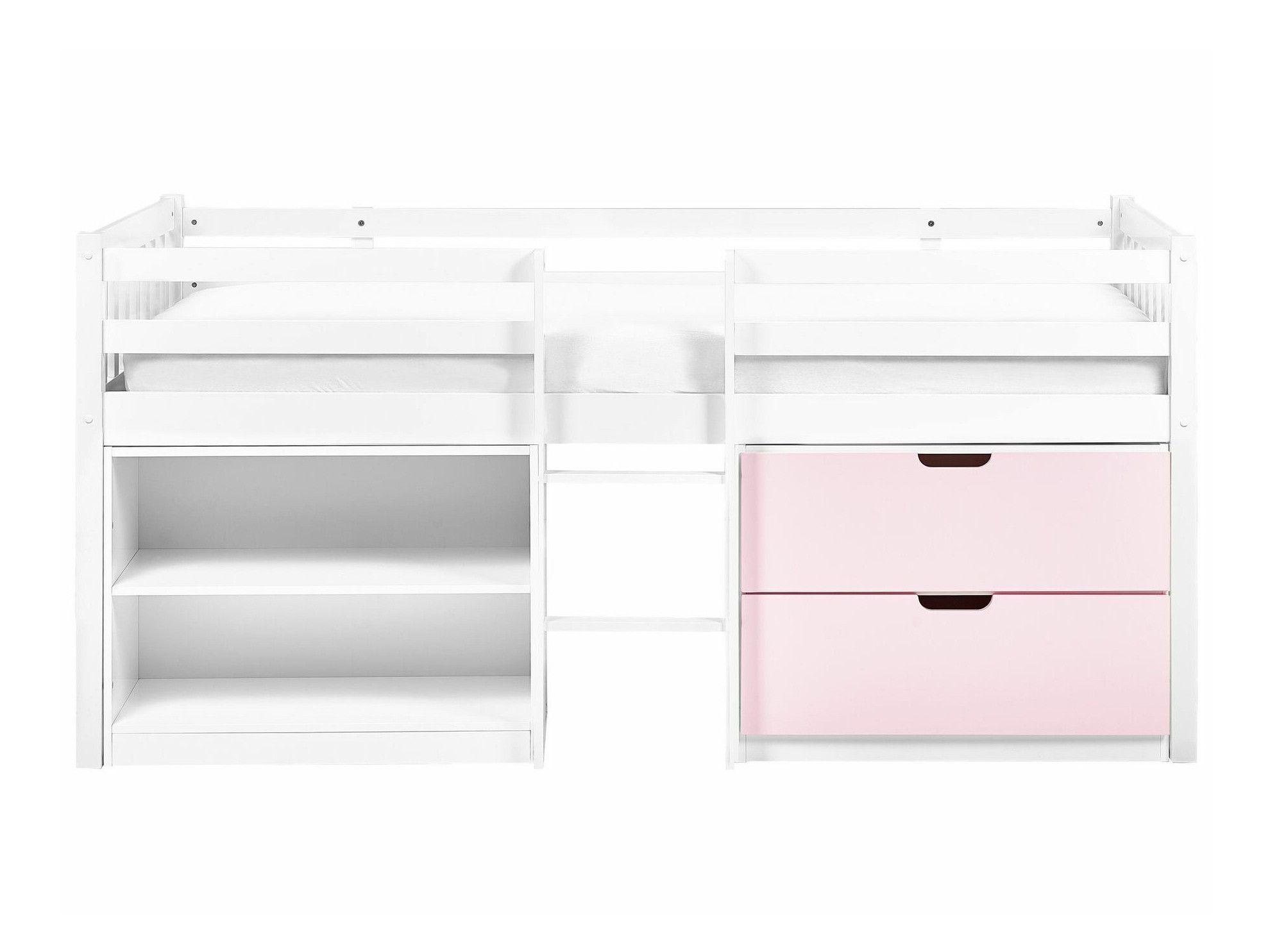 Aukšta lova Berwyn 2199 (Balta + Rožinė)