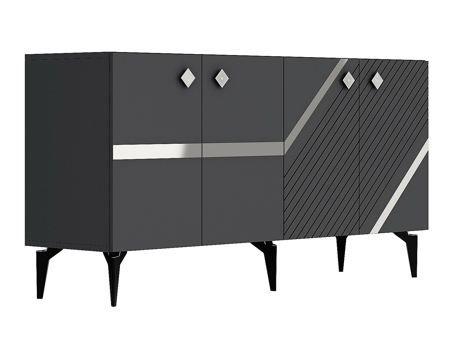 Spintelė Kailua 2265 (Antracitas + Sidabrinė)