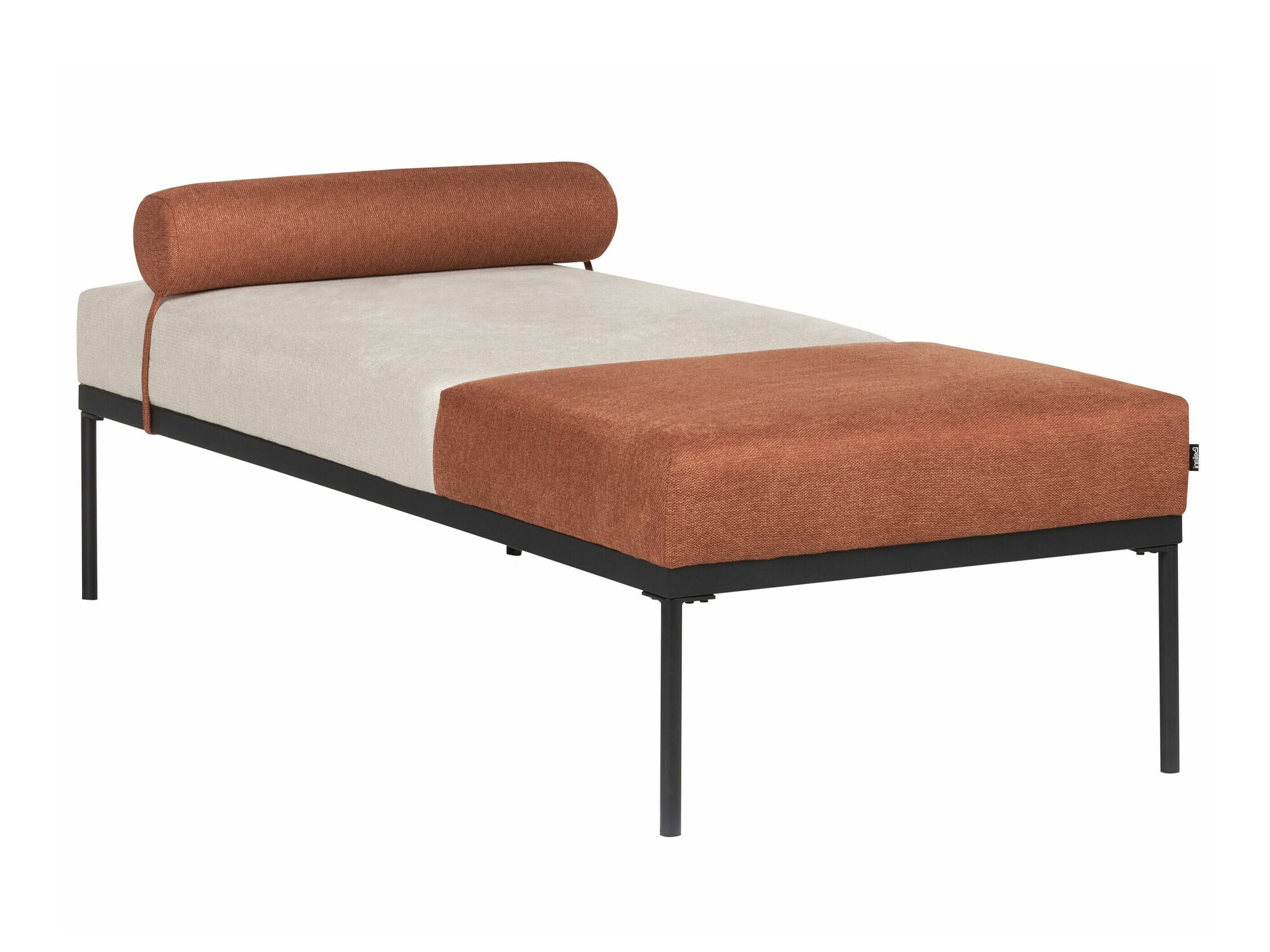 Kušetė Berwyn 2204 (Smėlinė + Oranžinė)