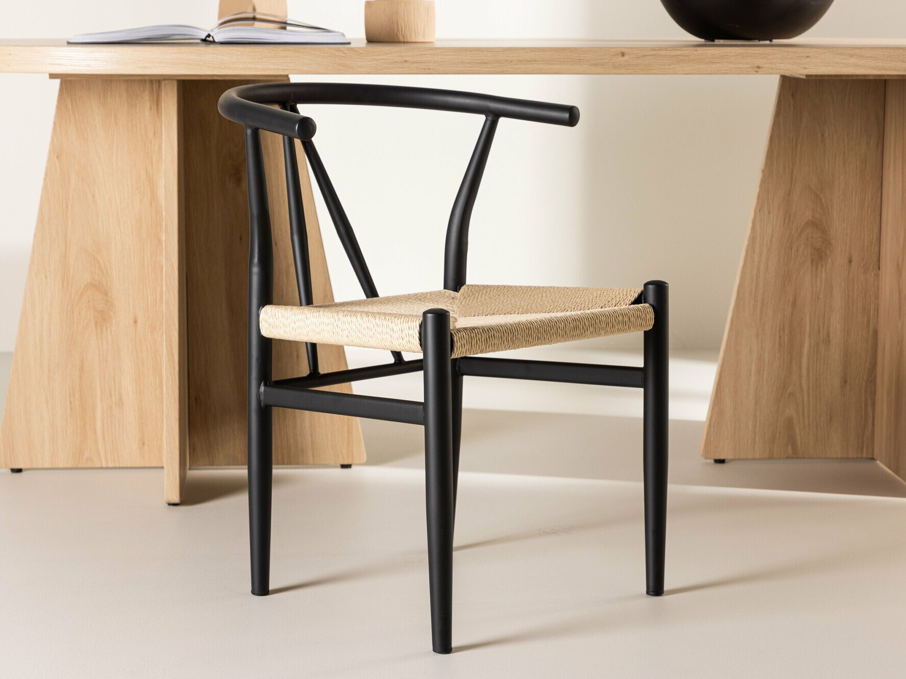 Kėdė Dallas 4525 (Juoda + Smėlinė)