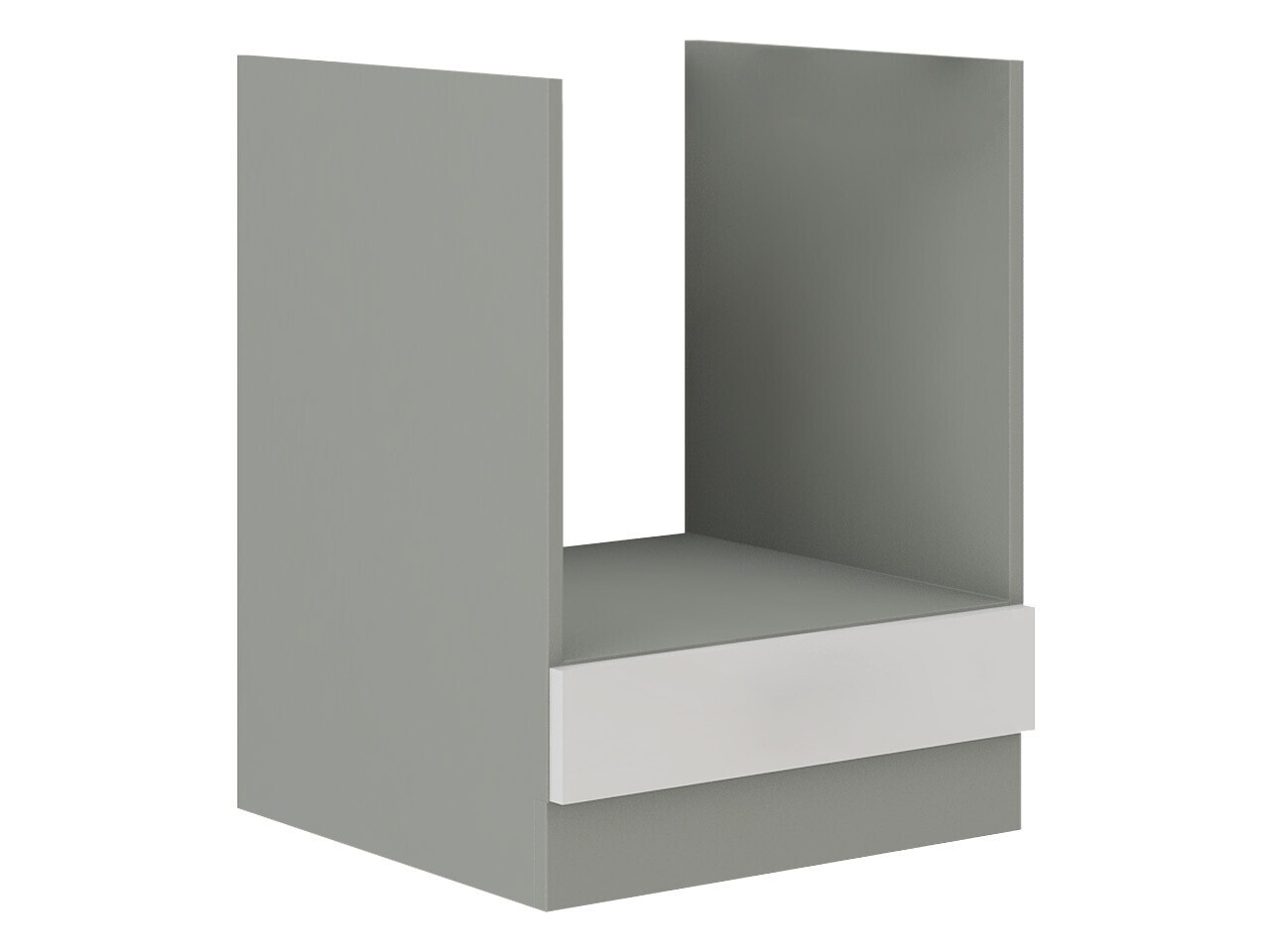 Modulinė spintelė įmontuojamai buitinei technikai Multi White 116