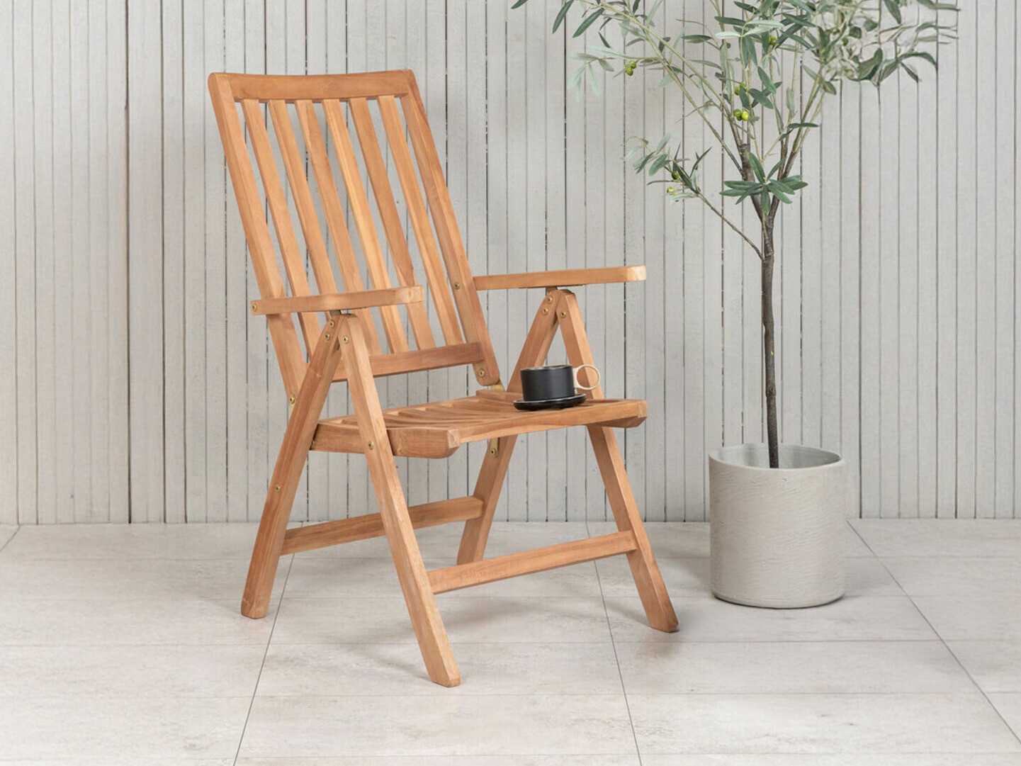 Lauko kėdė Nunova 115 (Šviesi ruda)