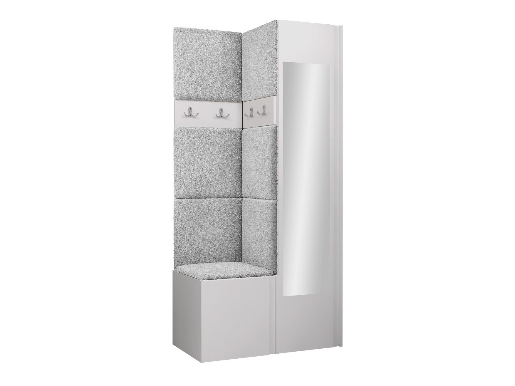 Prieškambario komplektas Pinis XXV (Balta)