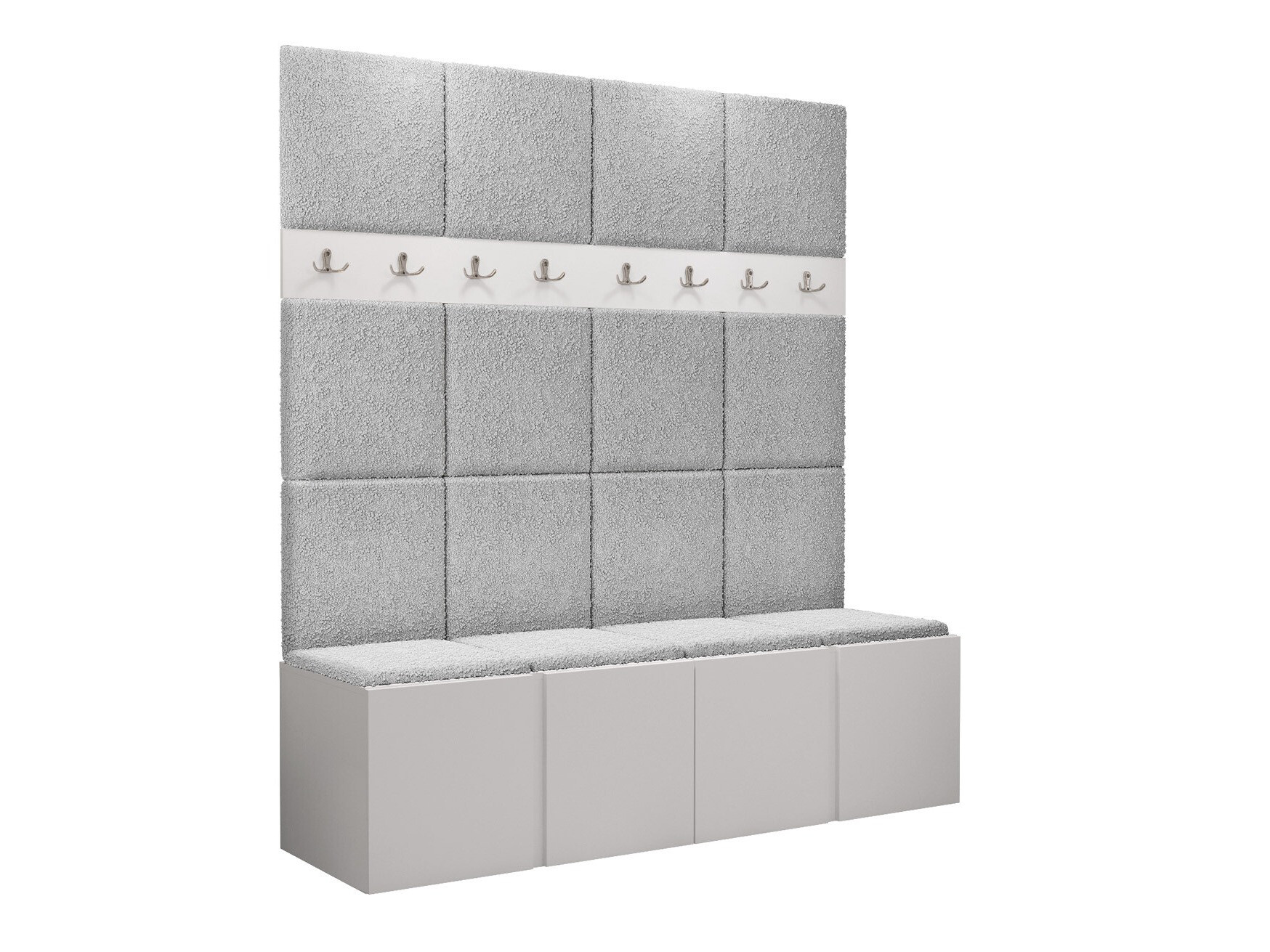 Prieškambario komplektas Pinis V (Balta)