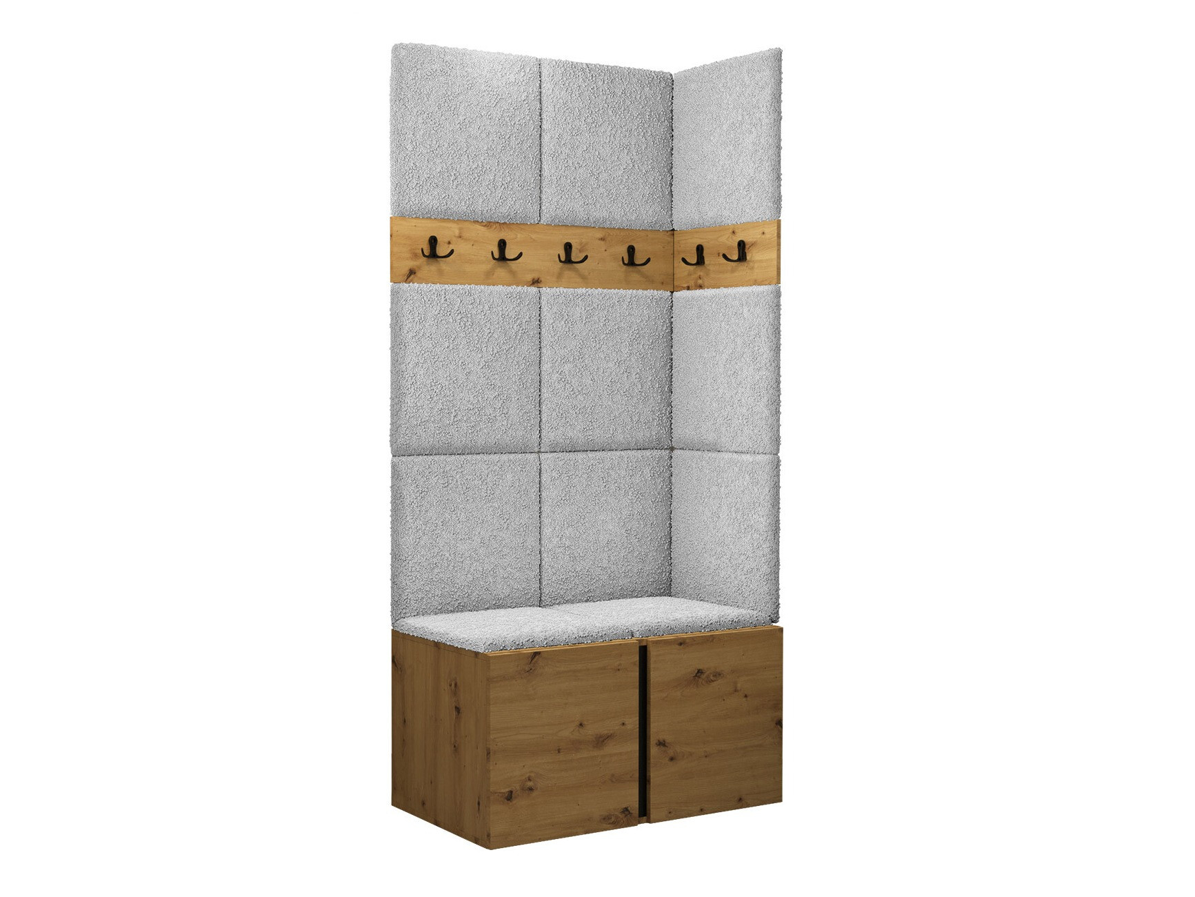 Prieškambario komplektas Pinis I (Artisan ąžuolas)
