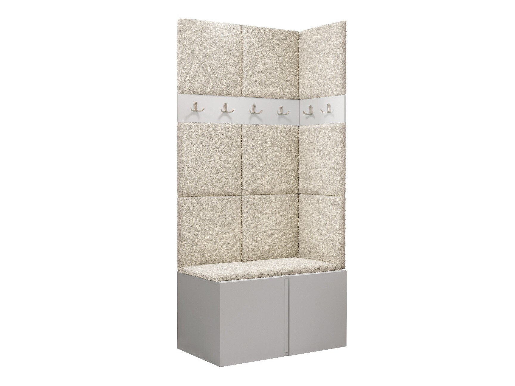 Prieškambario komplektas Pinis I (Balta)