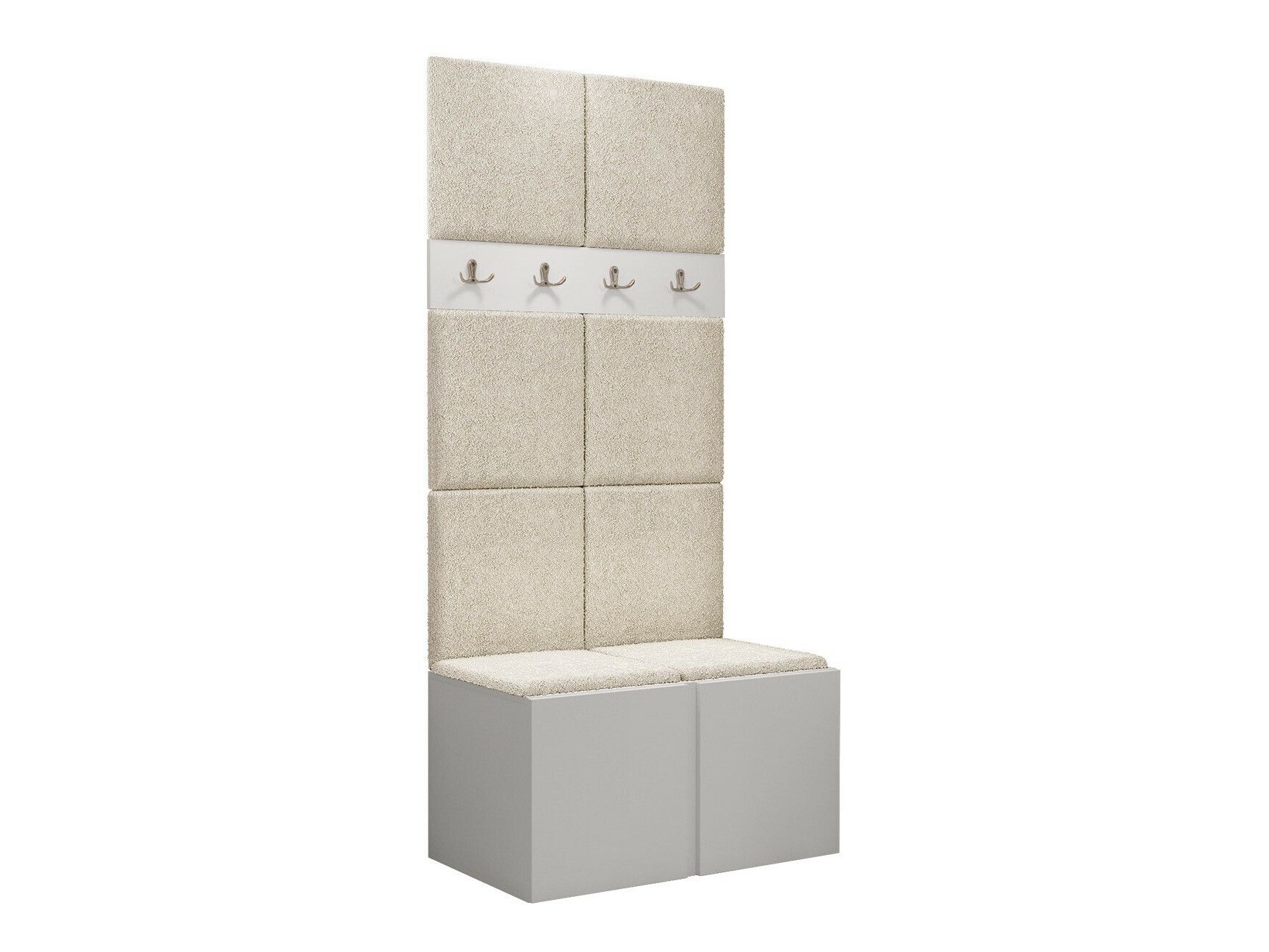 Prieškambario komplektas Pinis IV (Balta)