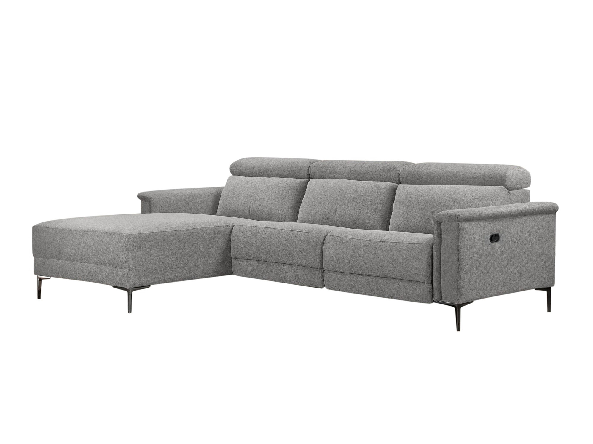 Minkštas kampas reglaineris Denton 1500 (Šviesi pilka)