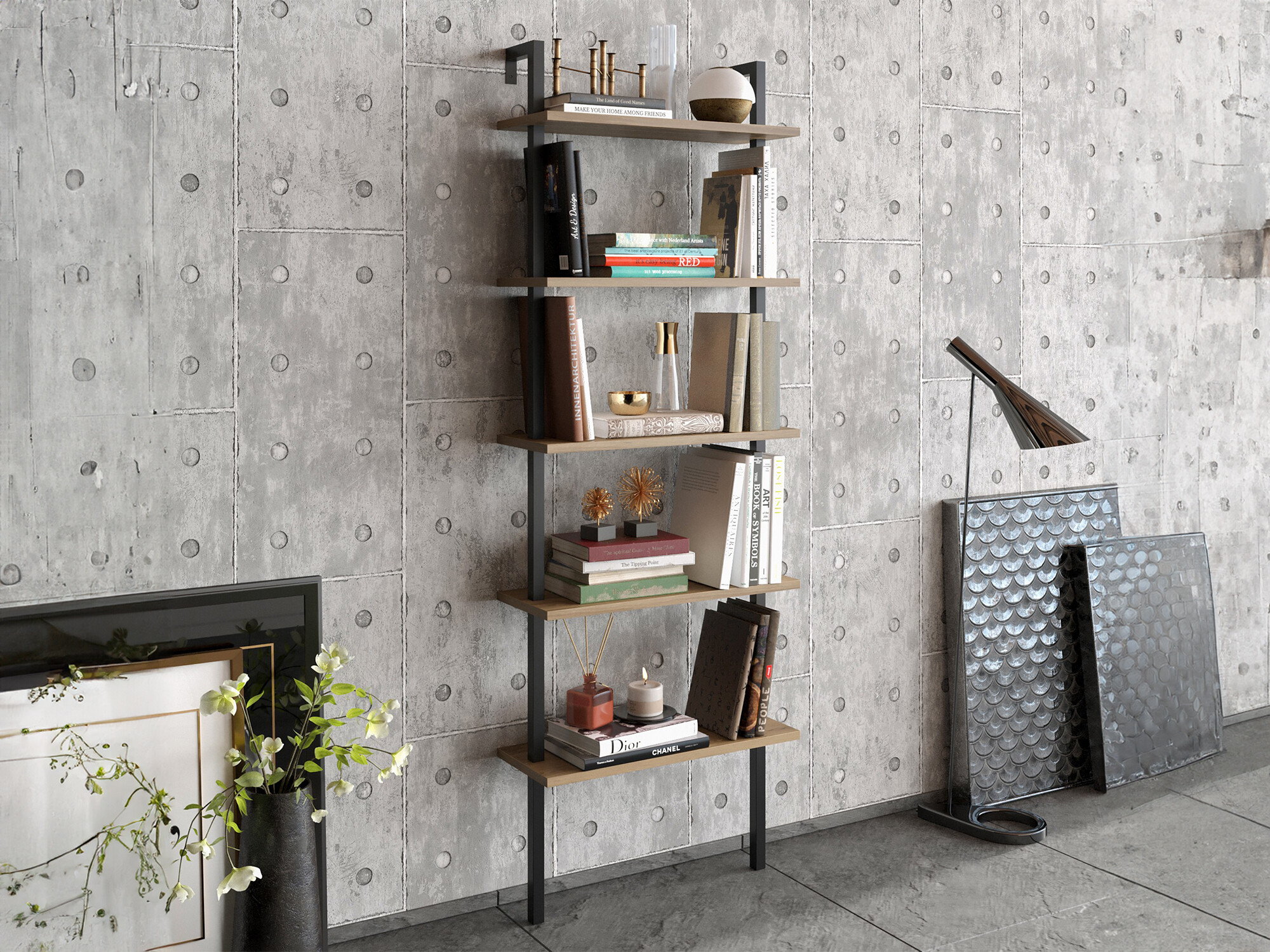 Lentyna Kailua 1027 (Juoda + Graikinis riešutas)