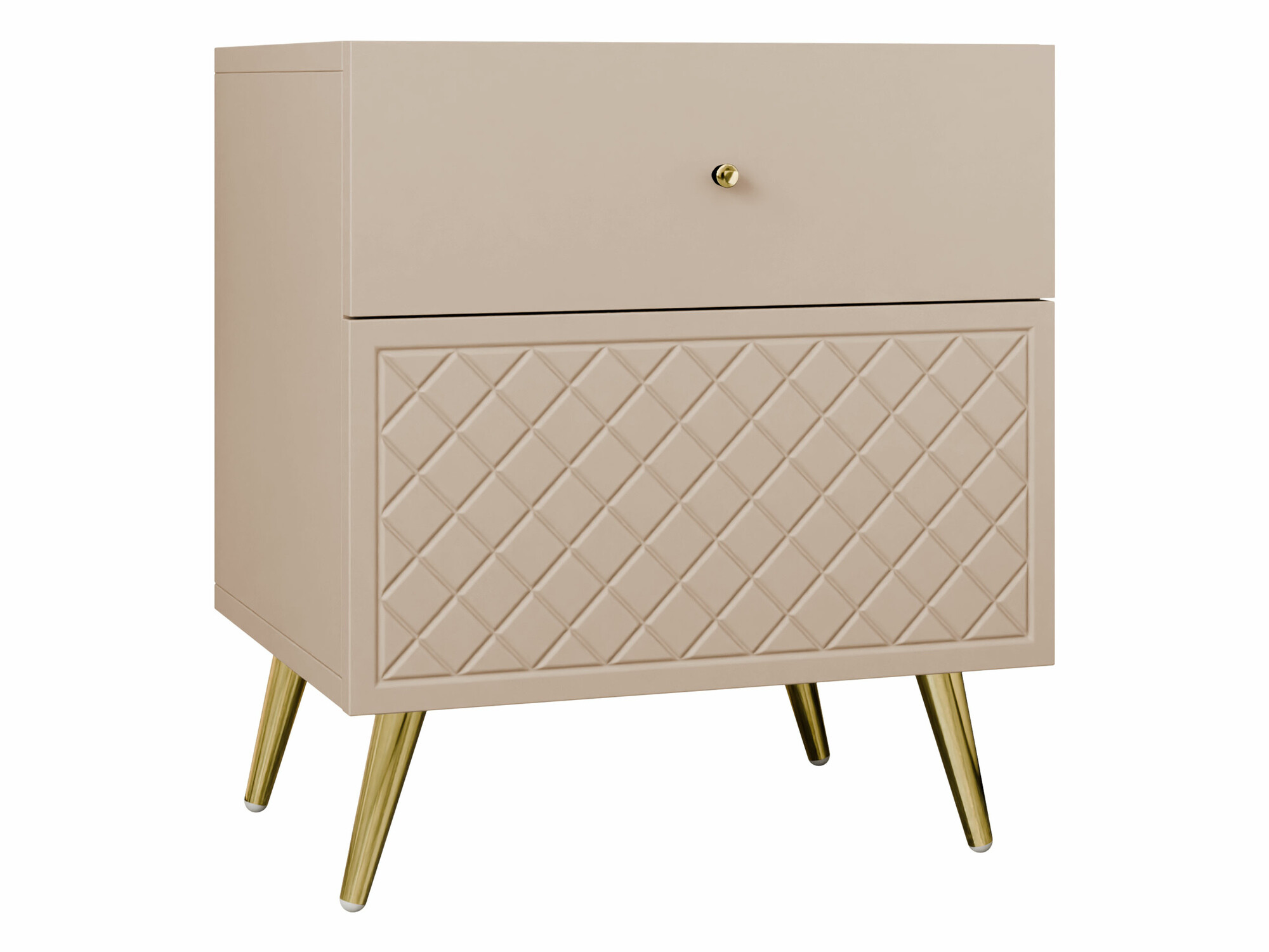 Naktinis staliukas Comfivo Nuromo 104 (Beige)