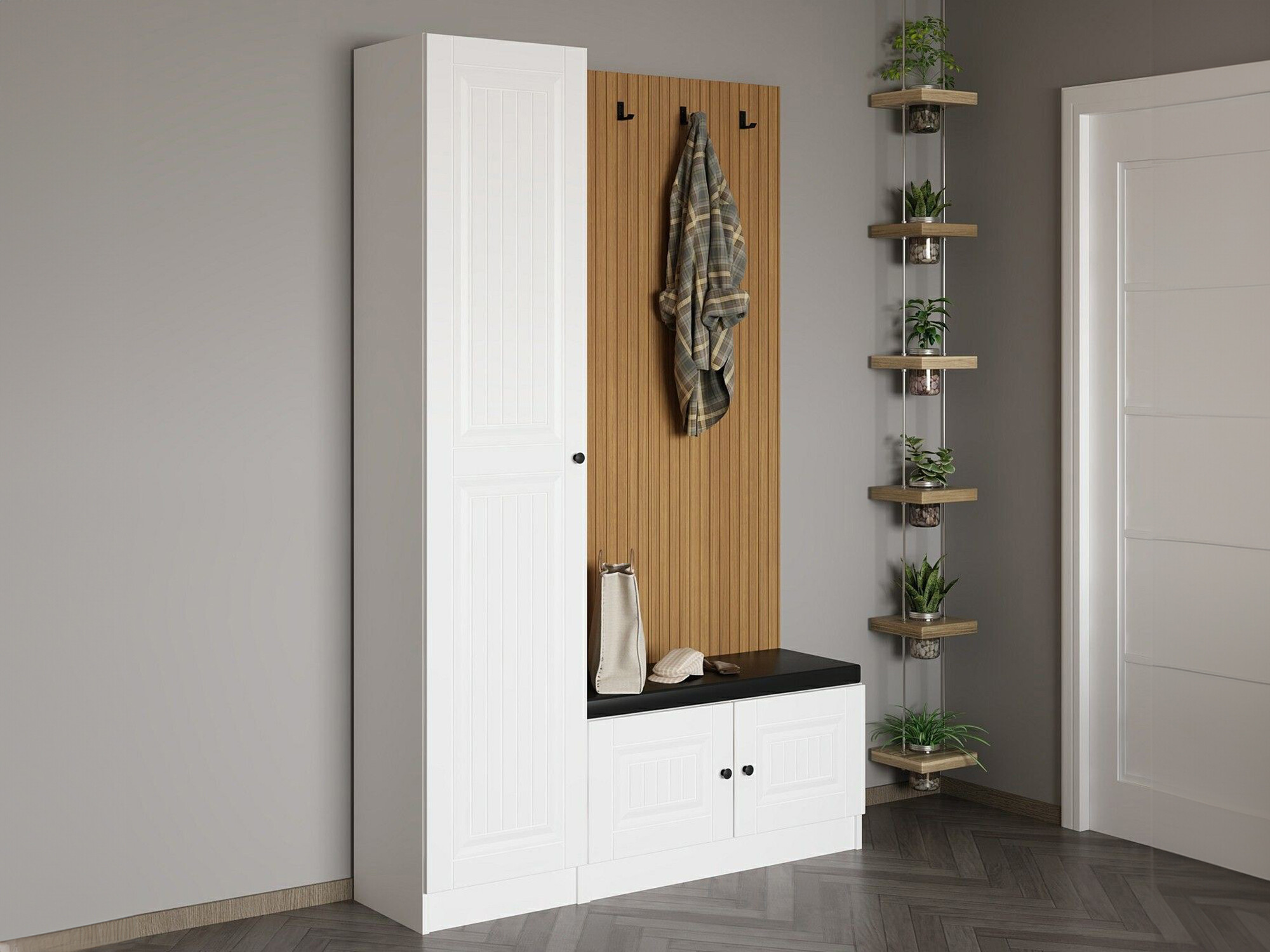 Prieškambario komplektas Kailua G104