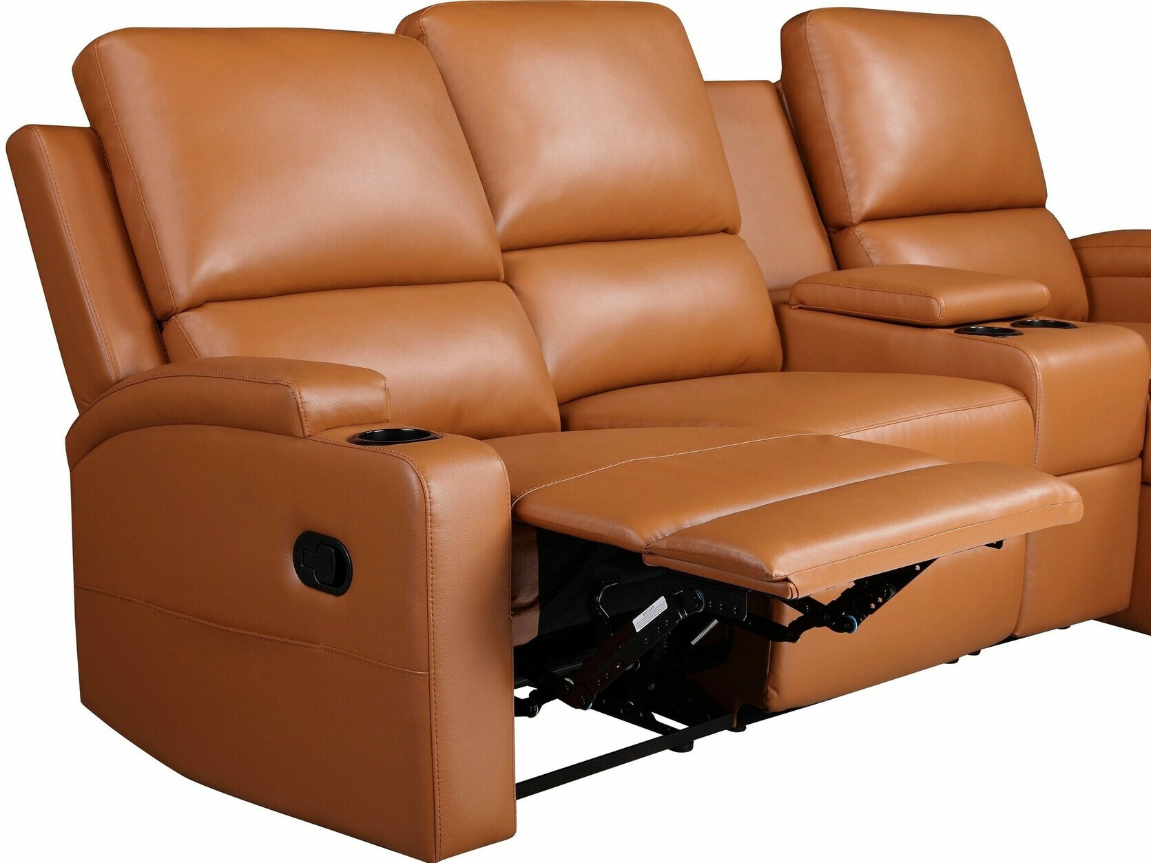 Minkštas kampas reglaineris Denton 1368 (Ruda)