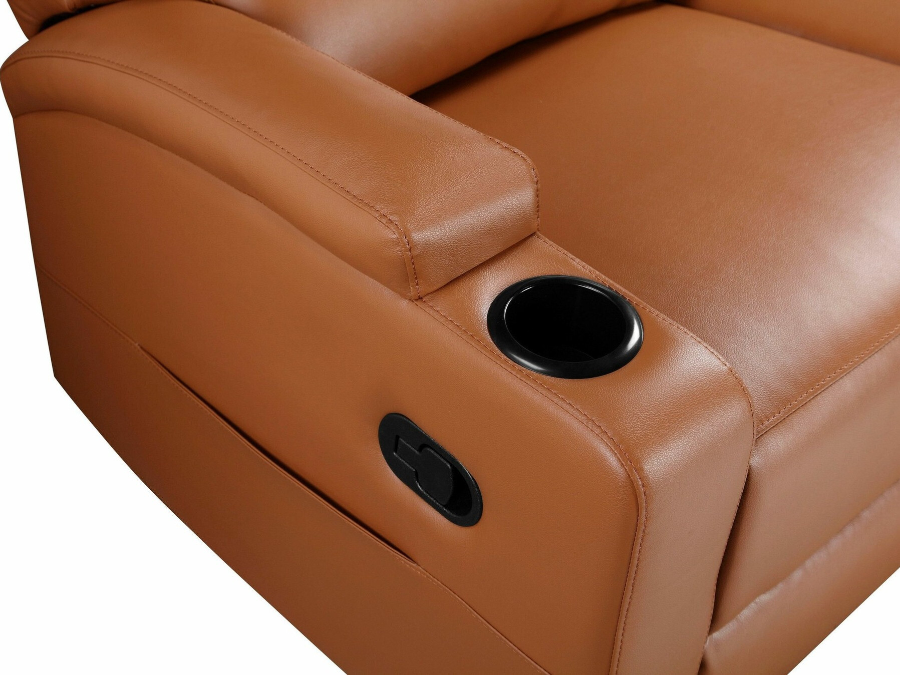 Minkštas kampas reglaineris Denton 1368 (Ruda)