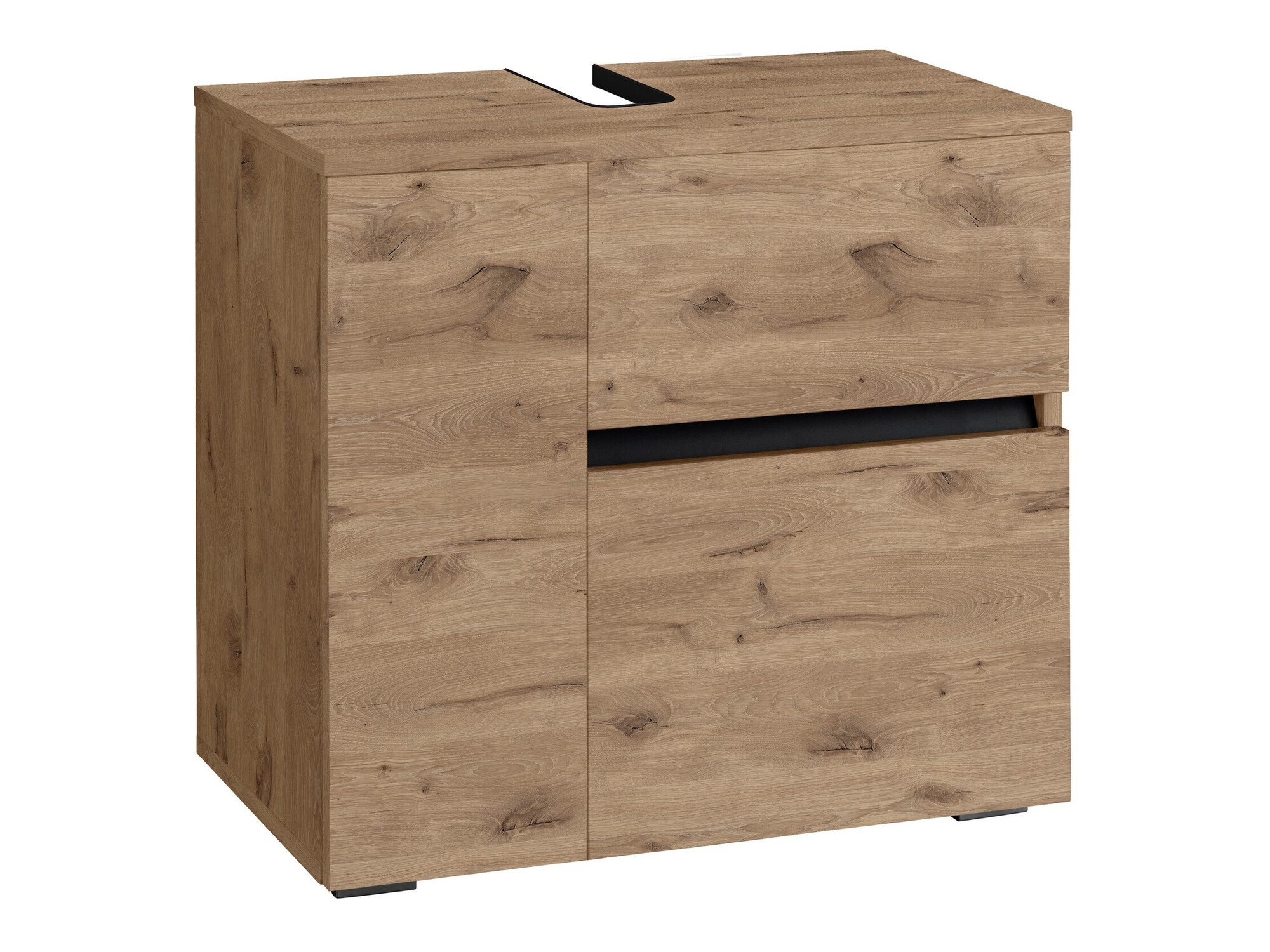 Pastatoma vonios spintelė praustuvui Soncamu 108 (Ąžuolas)