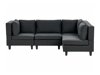 Modulinis minkštas kampas Elbmeli 108 (Juoda)