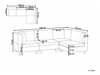 Modulinis minkštas kampas Elbmeli 108 (Juoda)