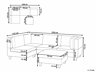 Modulinis minkštas kampas Elbmeli 108 (Ruda)