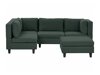 Modulinis minkštas kampas Elbmeli 108 (Žalia)