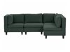Modulinis minkštas kampas Elbmeli 108 (Žalia)