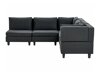 Modulinis minkštas kampas Elbmeli 109 (Juoda)