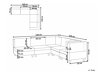 Modulinis minkštas kampas Elbmeli 109 (Juoda)