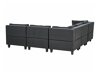 Modulinis minkštas kampas Elbmeli 109 (Juoda)