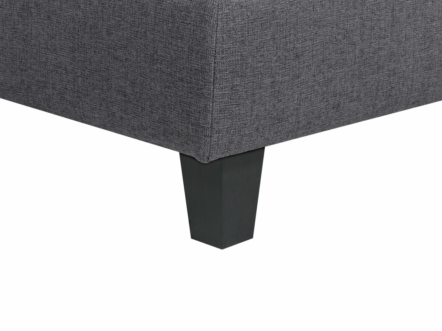 Modulinis minkštas kampas Elbmeli 109 (Tamsi pilka)