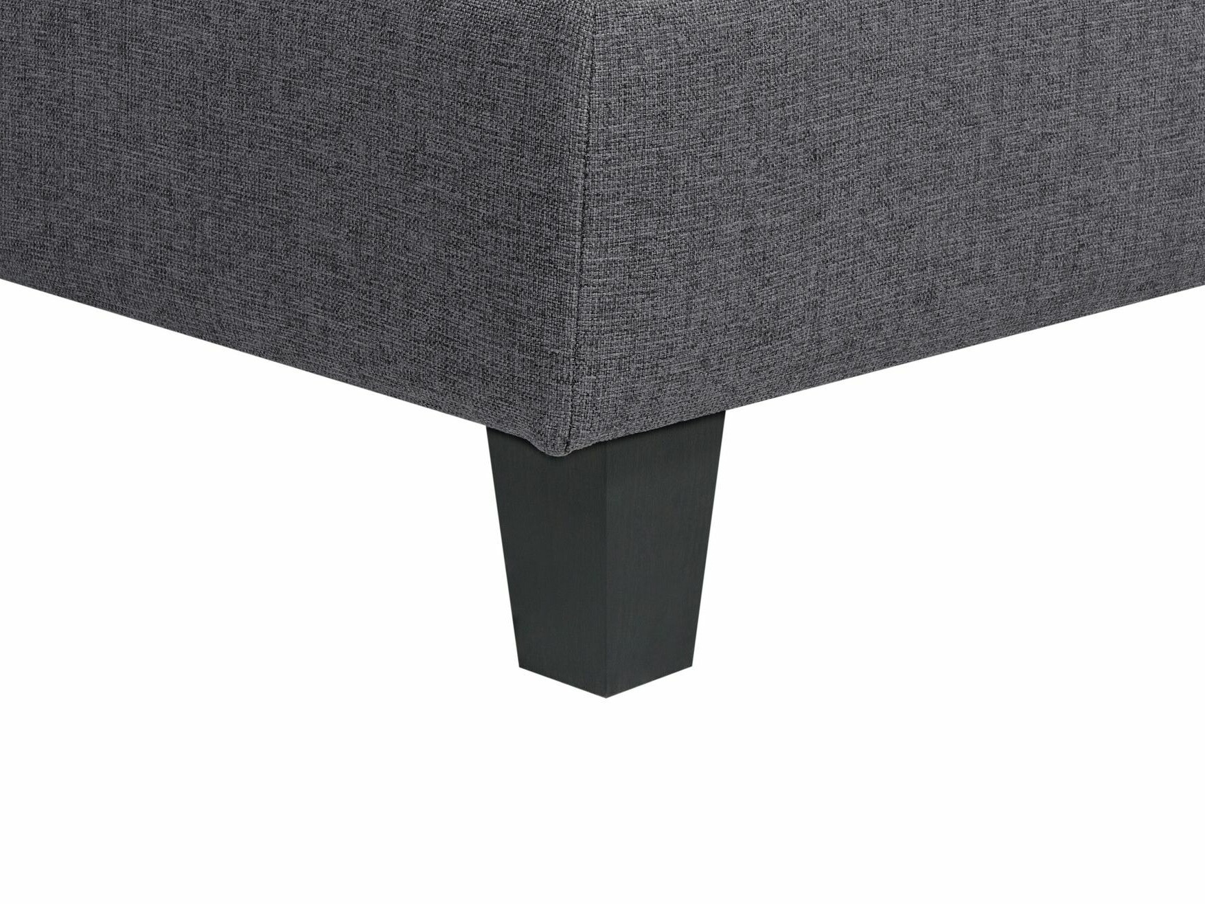 Modulinis minkštas kampas Elbmeli 109 (Tamsi pilka)