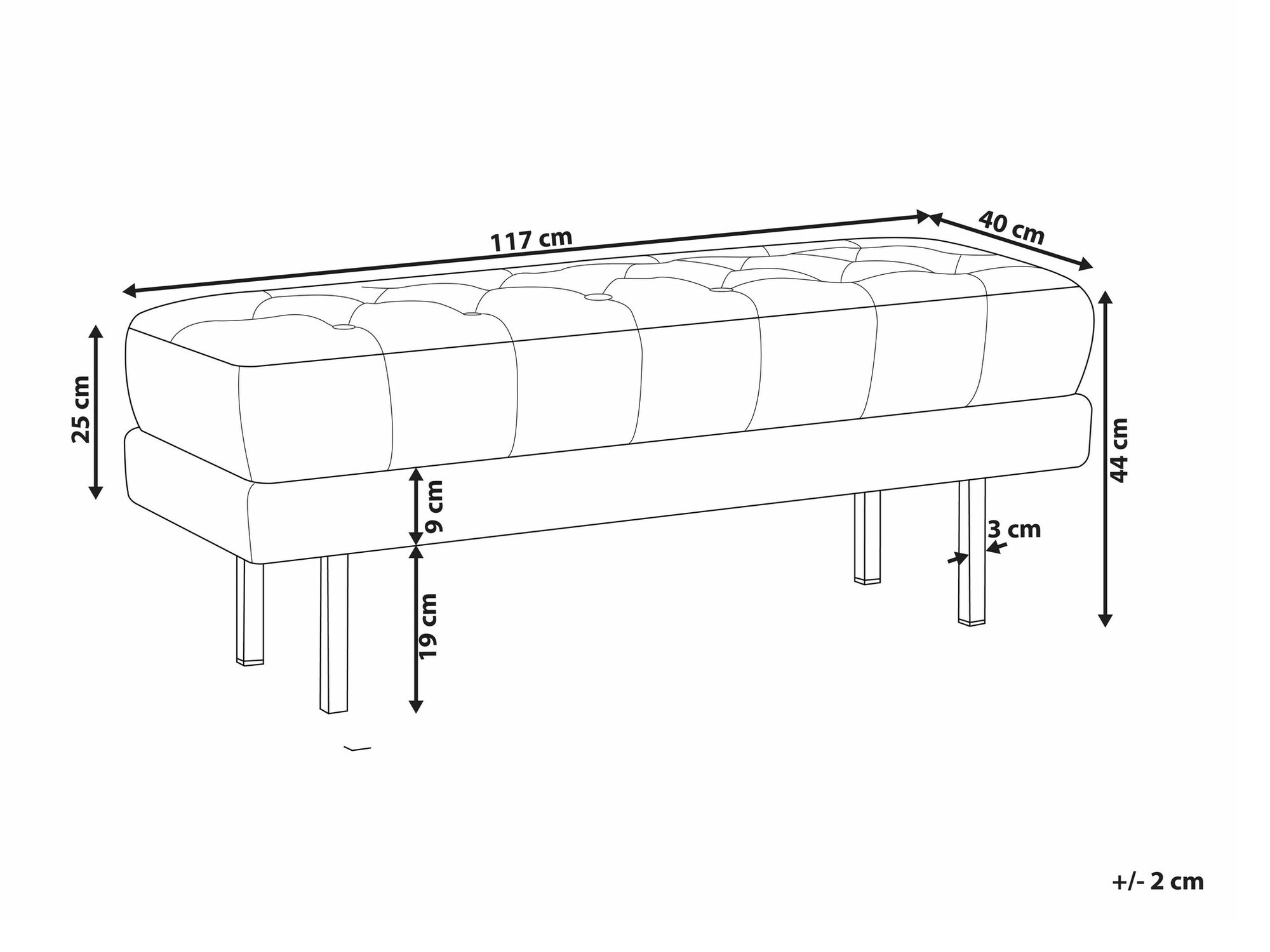 Minkštasuolis Berwyn 2243 (Geltona)
