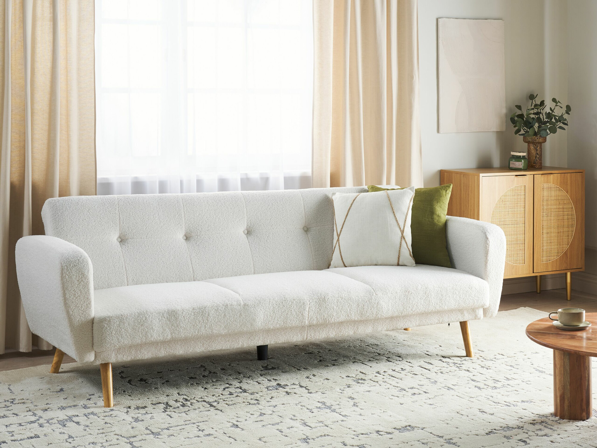 Sofa lova Etlivi 102 (Balta)