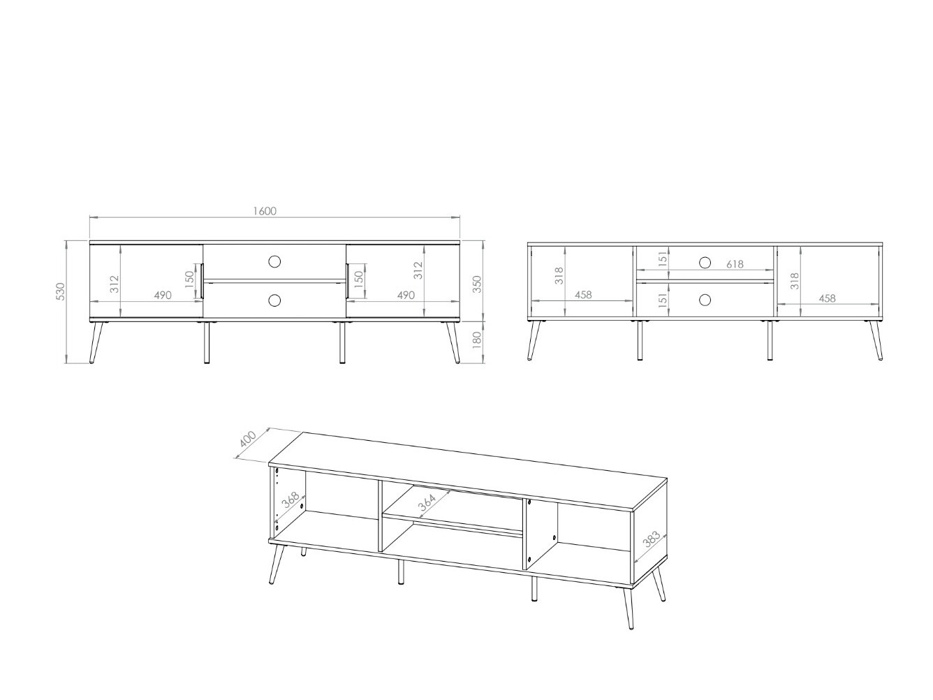 TV staliukas Odenovu 105