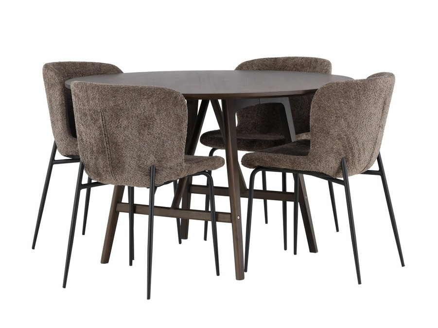 Valgomojo komplektas Dallas 4570 (Ruda)