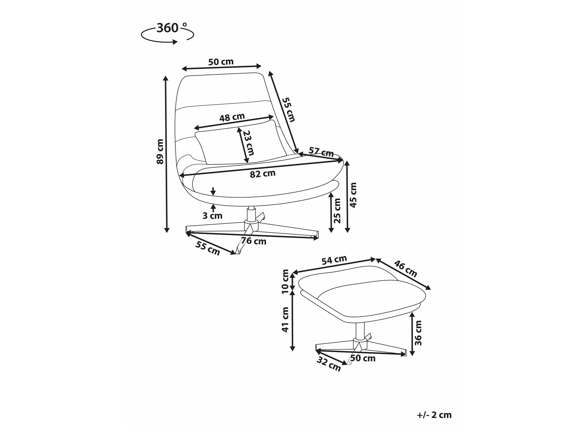 Fotelis Berwyn 2258 (Žalia)