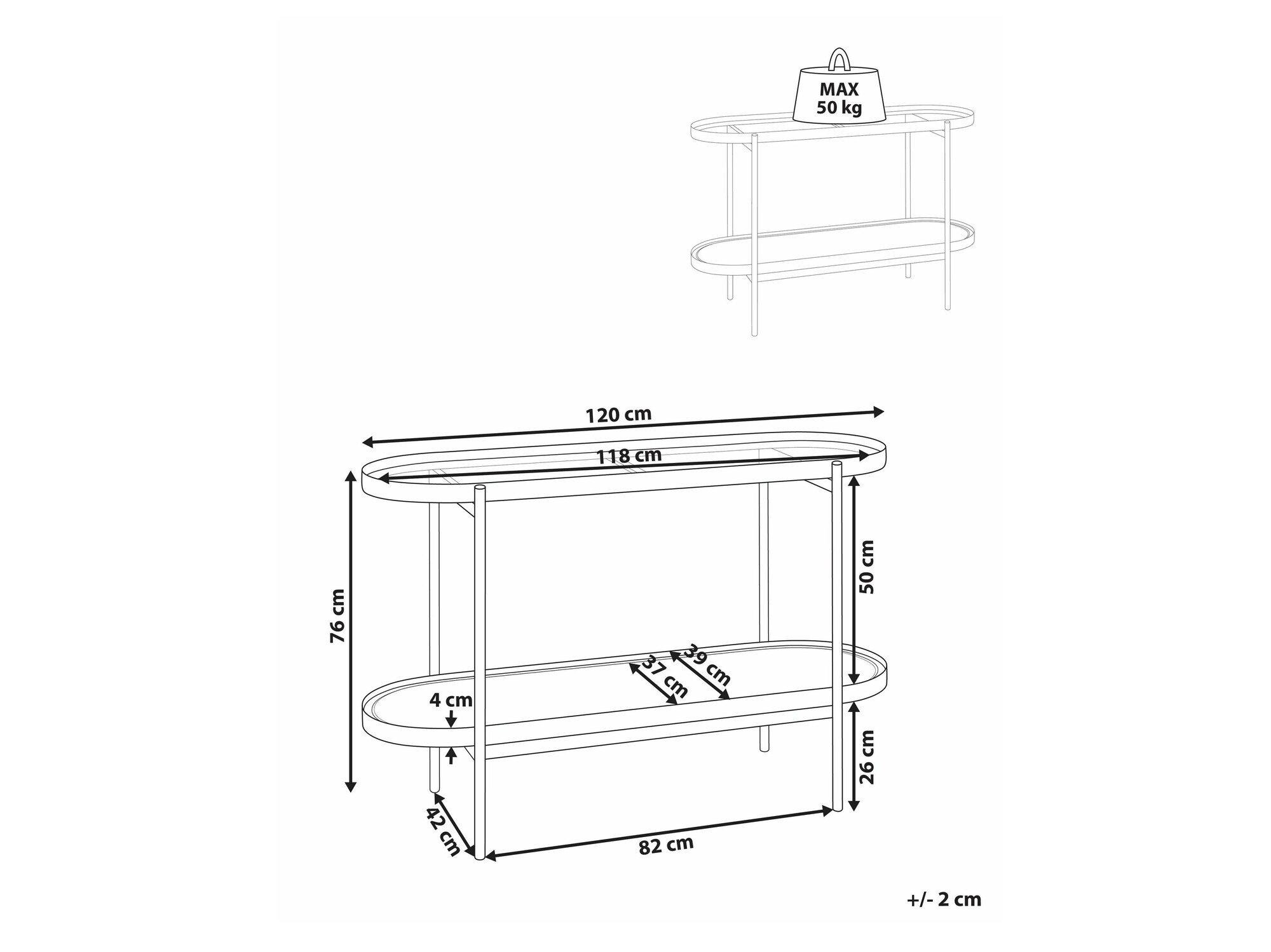 Konsolė Berwyn 2262
