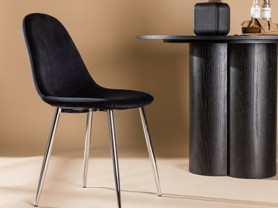 Kėdė Dallas 3820 (Juoda + Sidabrinė)