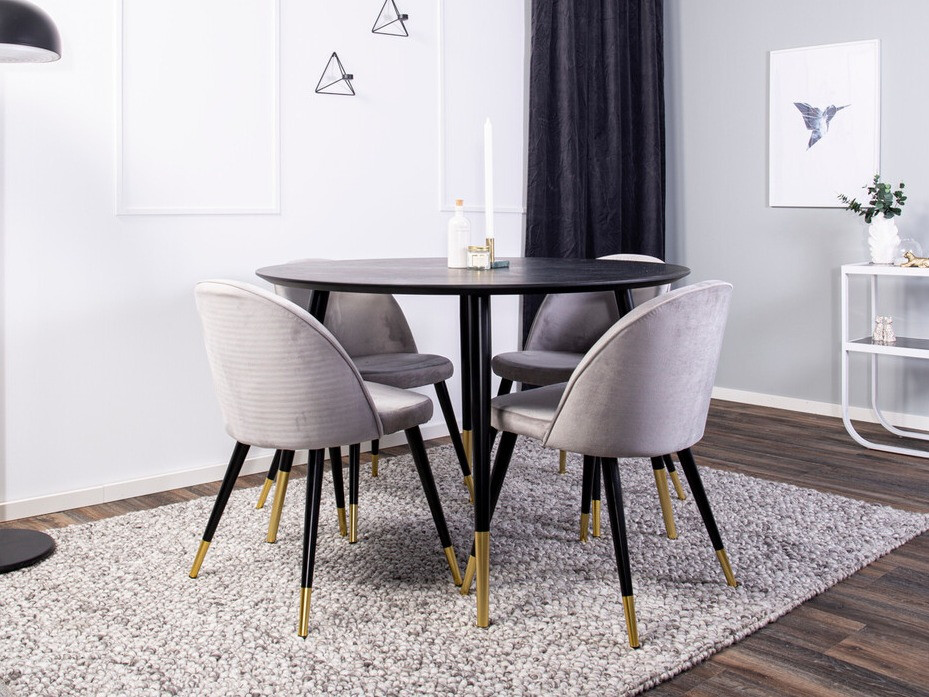 Valgomojo komplektas Dallas 3331 (Pilka)