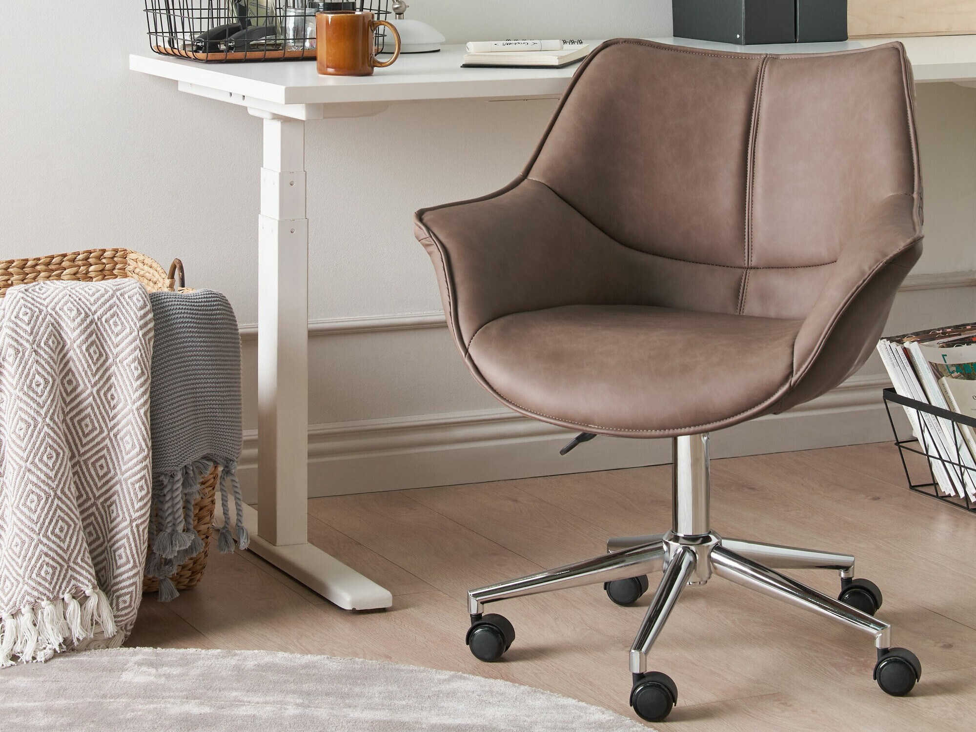 Biuro kėdė Berwyn 899 (Šviesi ruda)