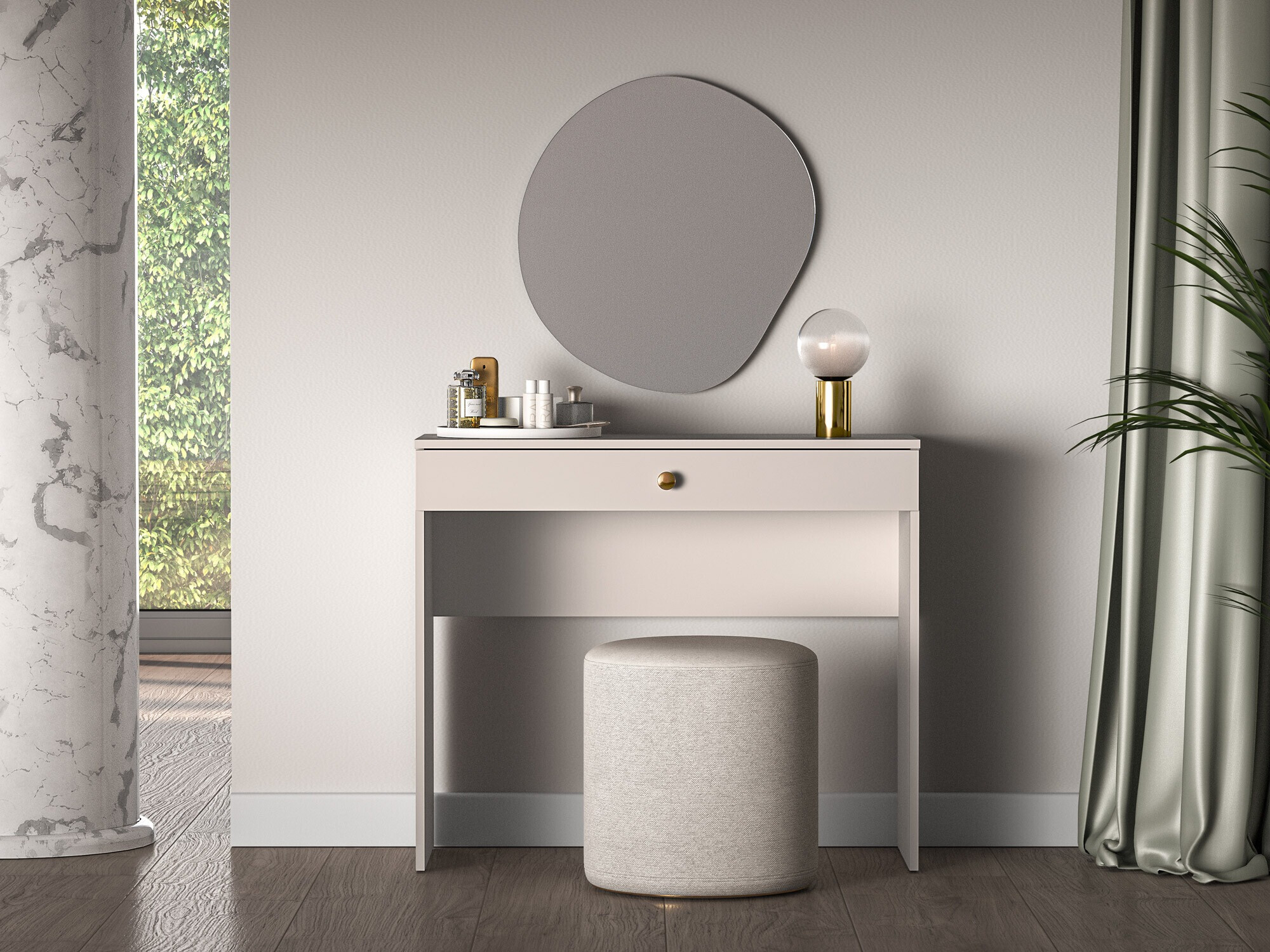 Makiažo staliukas Veslomi 110