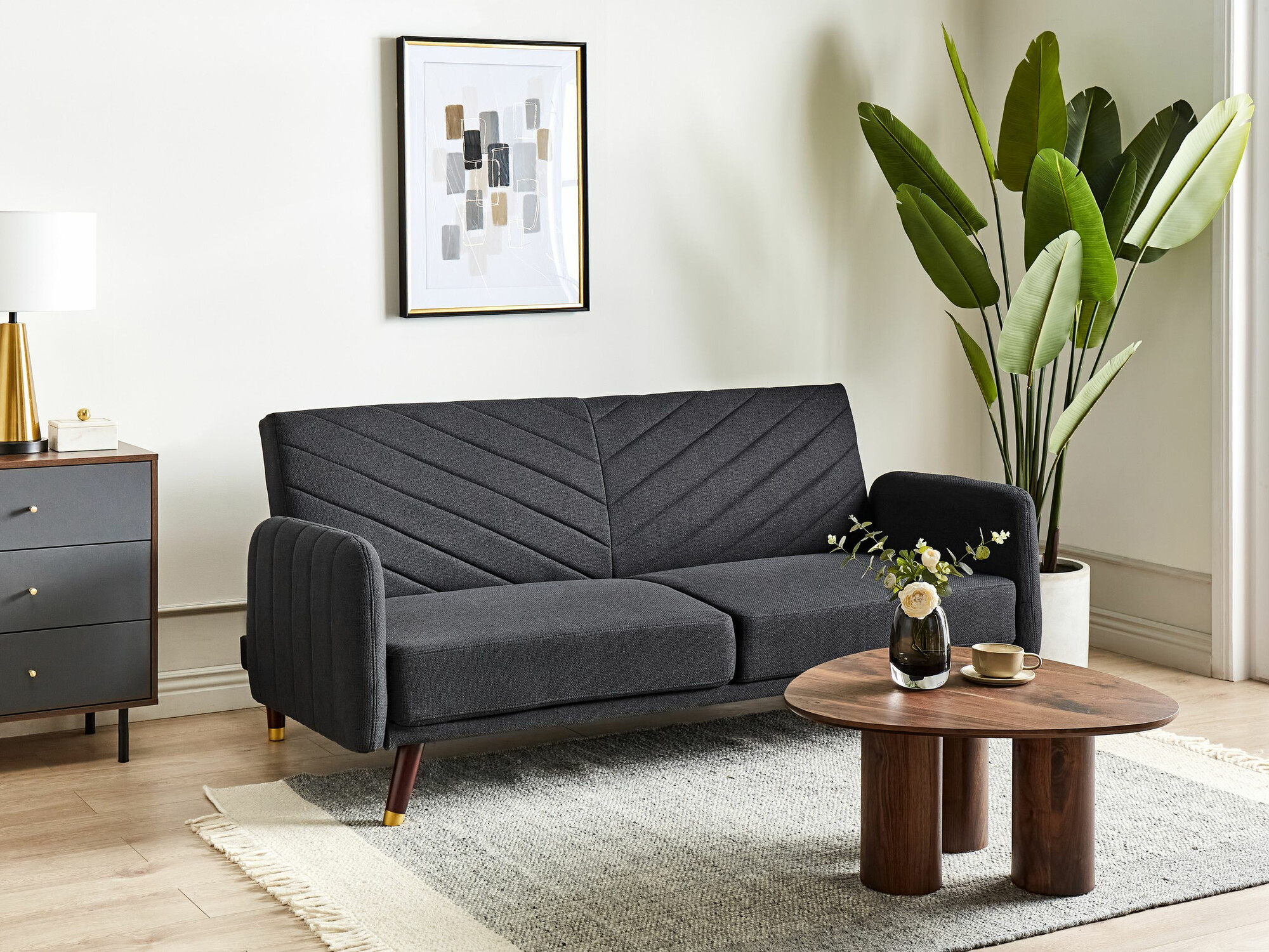Sofa lova Berwyn 2283 (Juoda)