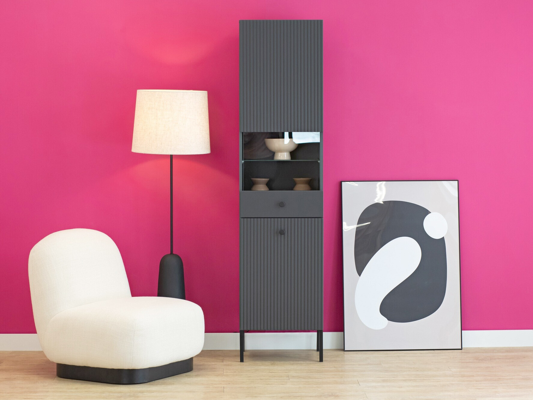 Lentyna Etliva 107 (Antracitas)