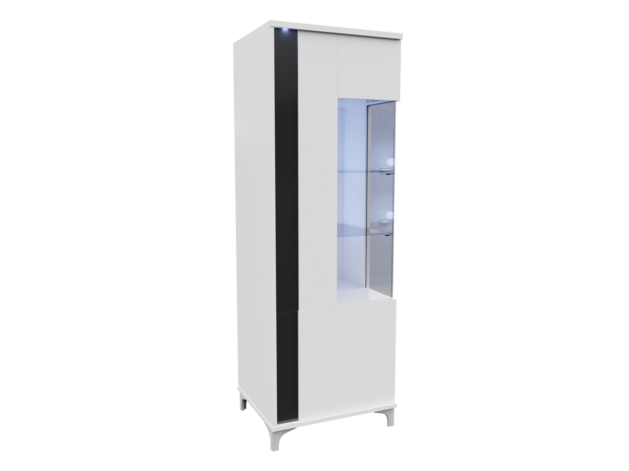 Lentyna Florem (Balta + Blizgi balta + Blizgi juoda)