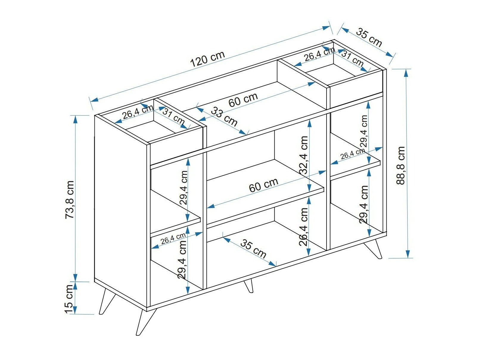 Spintelė Kailua 2315 (Pilka)