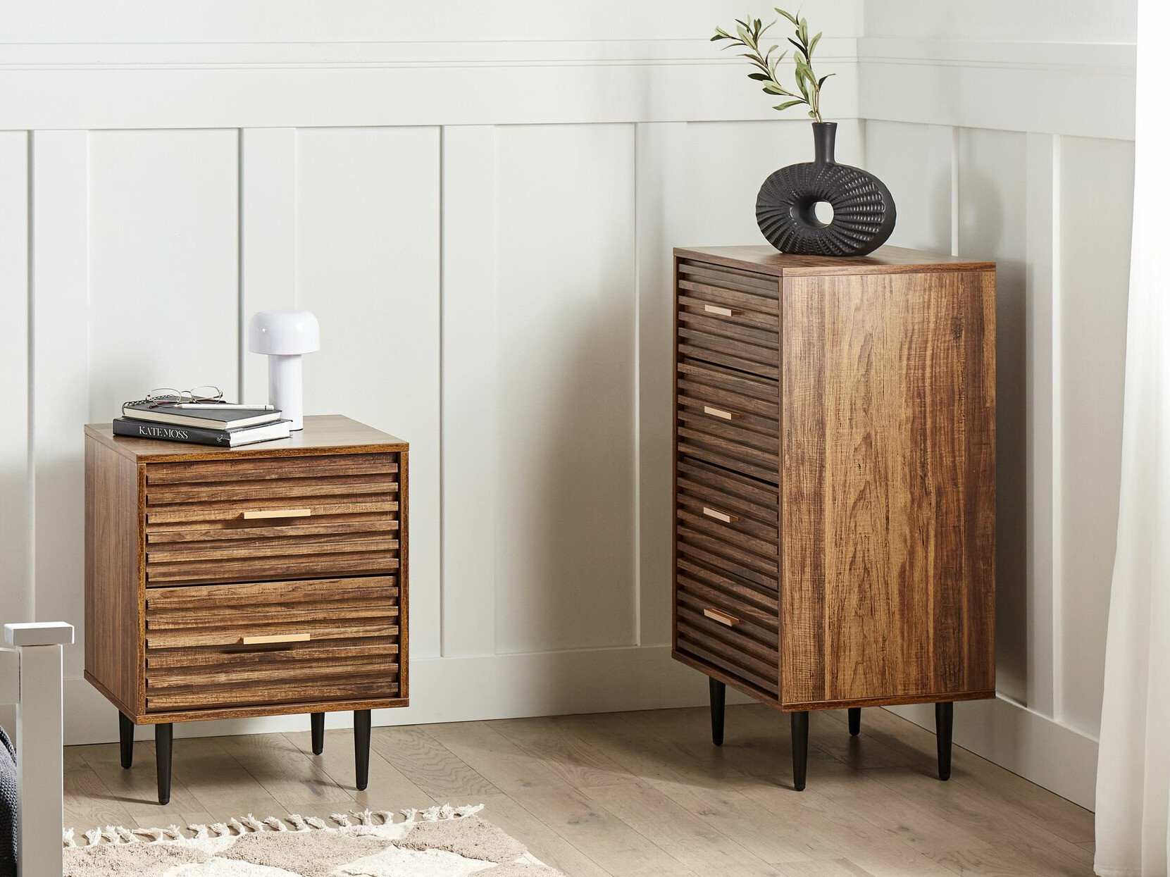 Komoda Berwyn 2912 (Tamsi ruda)