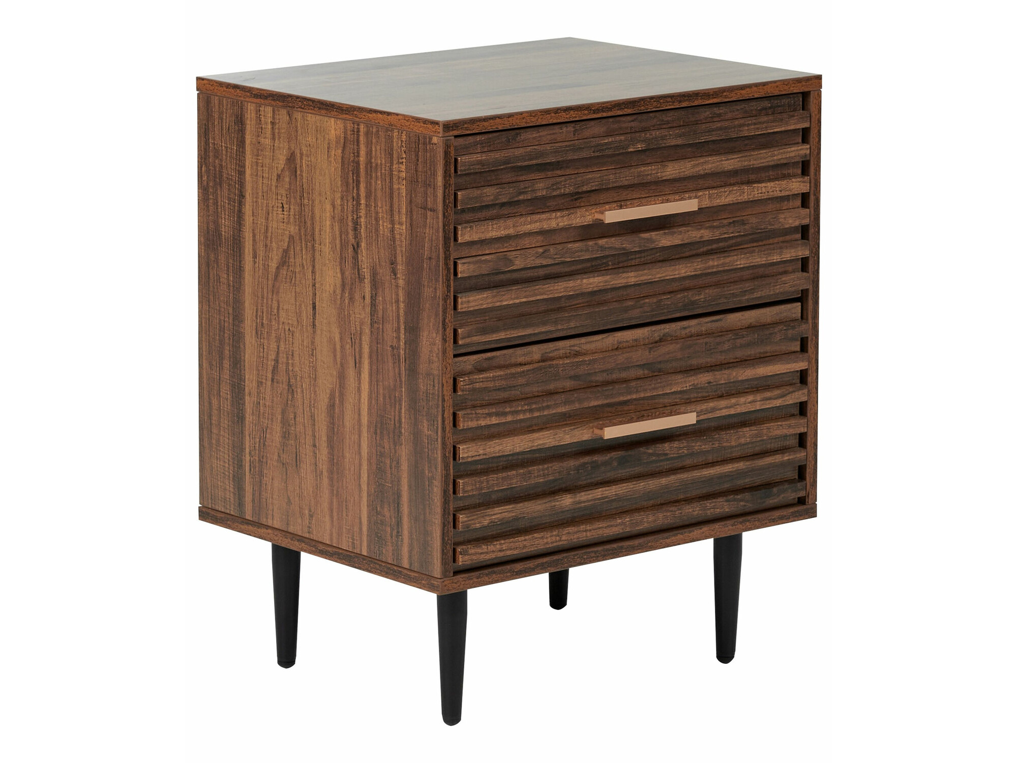 Naktinis staliukas Berwyn 2913 (Tamsi ruda)