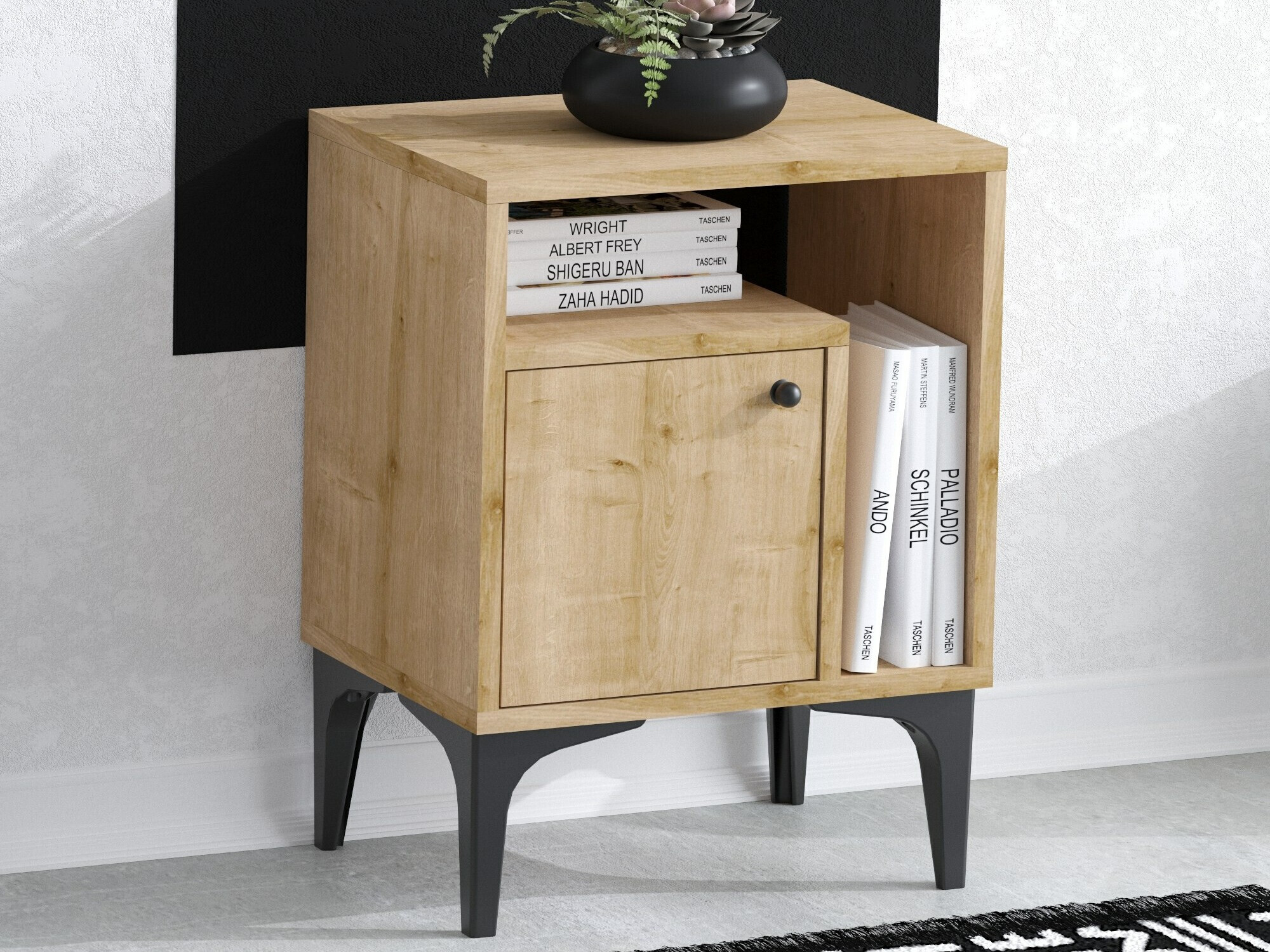 Naktinis staliukas Sonliro 136 (Ąžuolas)